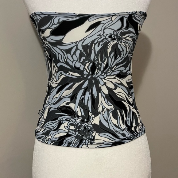 Vie En Rose Keyhole Tie Tankini Top - Picture 3 of 6